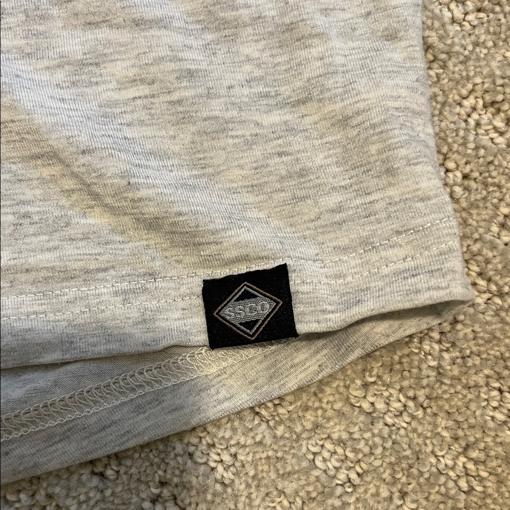 The Southern Shirt Company Light Gray Long Sleeve Henley - Picture 4 of 4